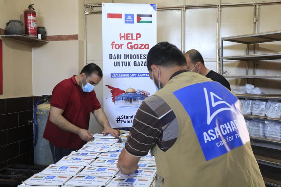 ASA Charity Perluas Aksi Kemanusiaan di Gaza dengan Program Distribusi Logistik Harian