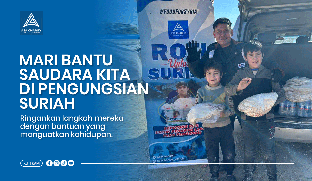 Mari bantu saudara kita di pengungsian Suriah