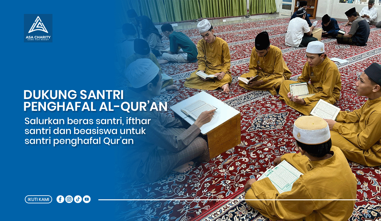Support santri penghafal Qur'an